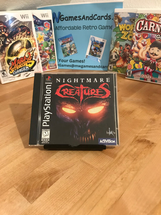 Nightmare Creatures - PS1 Game