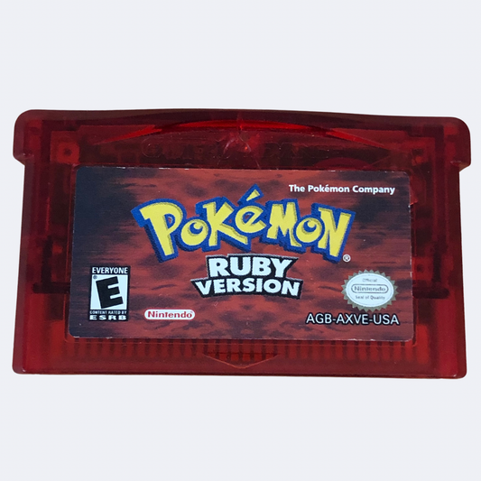 Pokémon Ruby Version - GBA Game