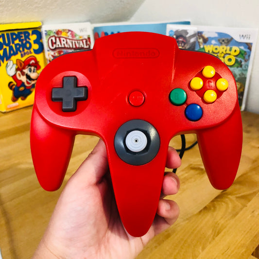 Original Red N64 Controller