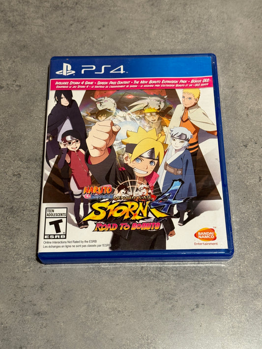 Naruto Shippuden Ultimate Ninja Storm 4 Road To Boruto - PS4 Game