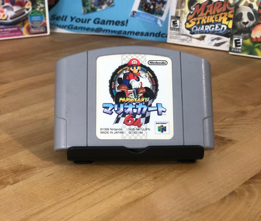 Mario Kart 64 - JP N64 Game