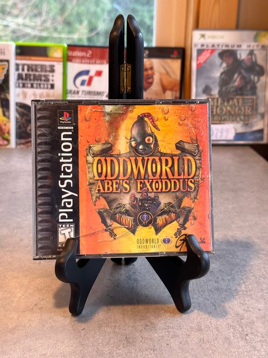 Odd World Abe’s Exodus Damaged PS1 Game