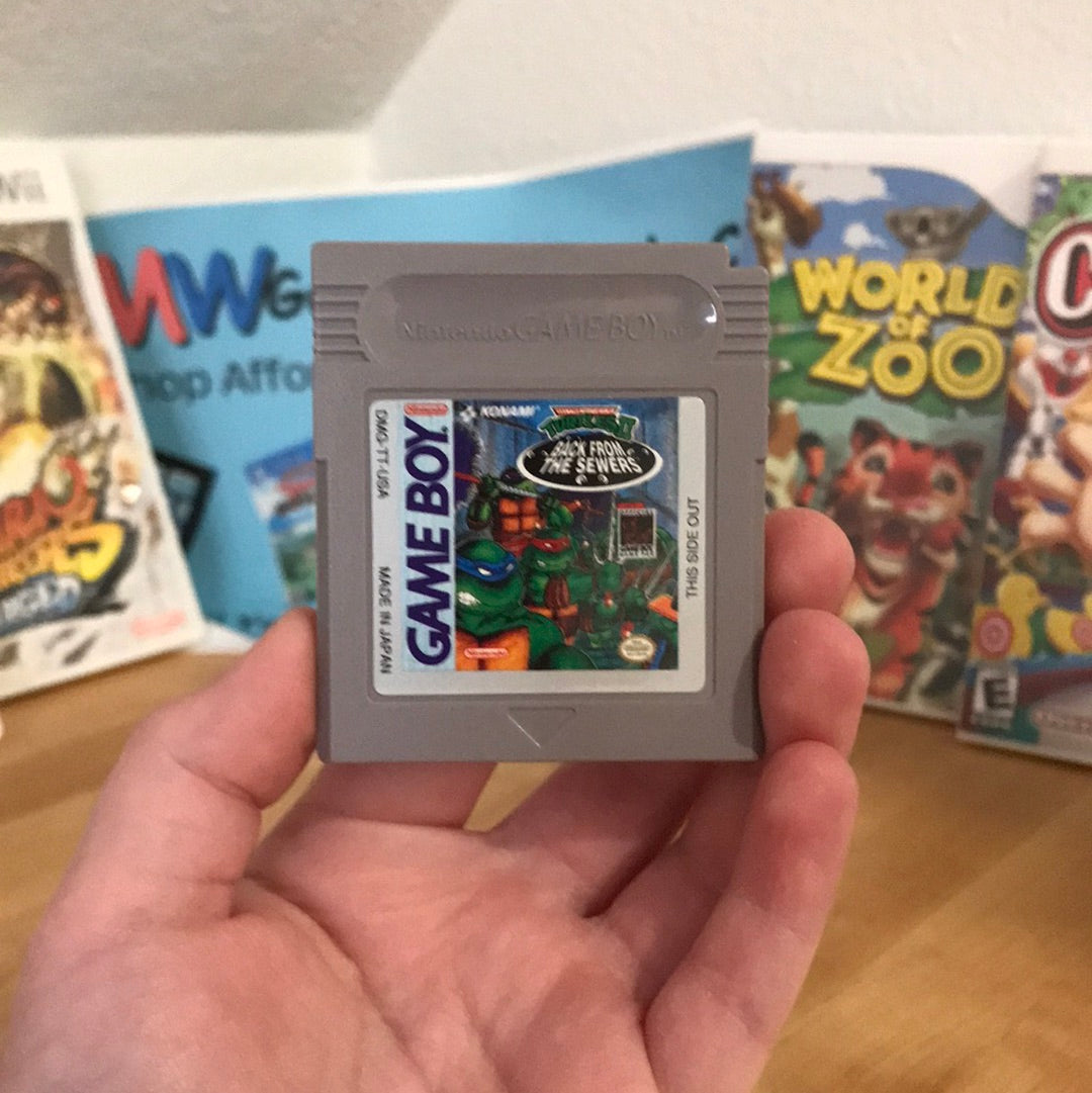 Teenage Mutant Ninja Turtles 2 Back From The Sewers - Gameboy Game