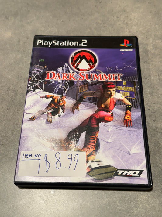 Dark Summit - PS2 Game