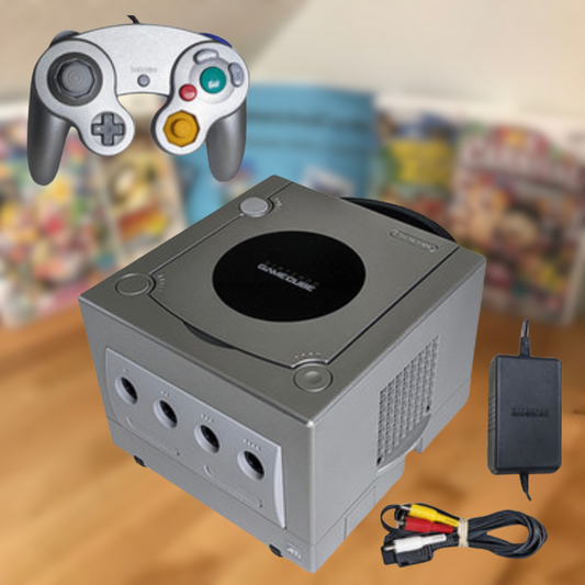 Platinum Nintendo GameCube Starter Pack - Good