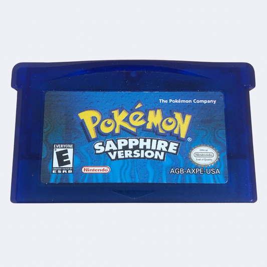 Pokémon Sapphire Version - GBA Game