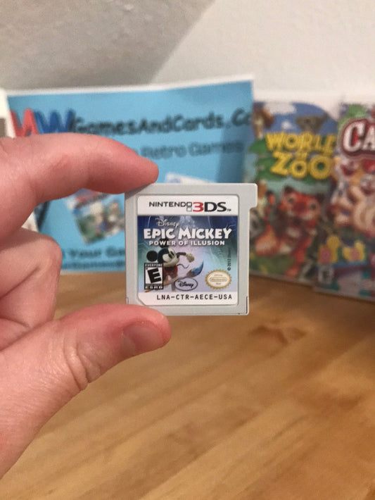 Epic Mickey Power Of ILLUSION - 3DS Game