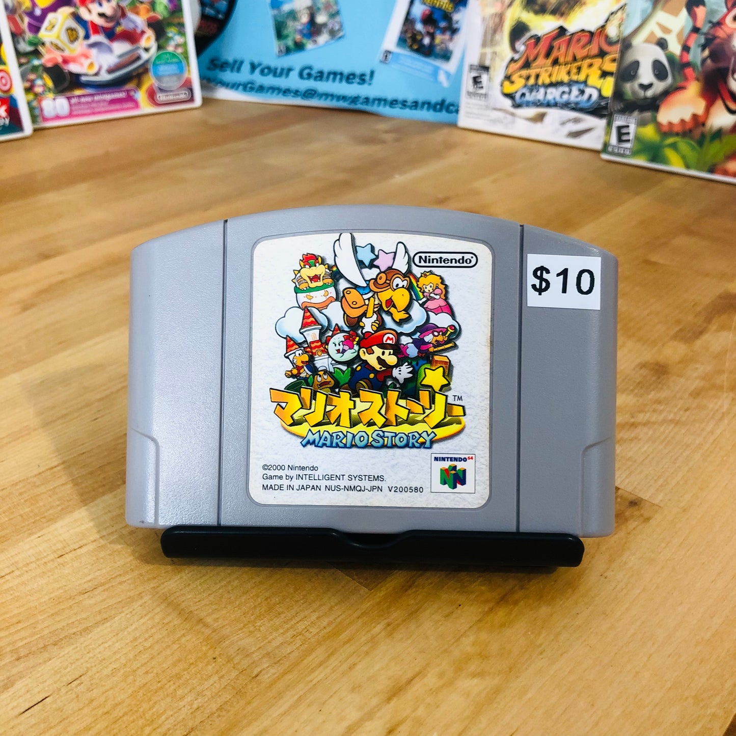 Paper Mario - JP N64 Game