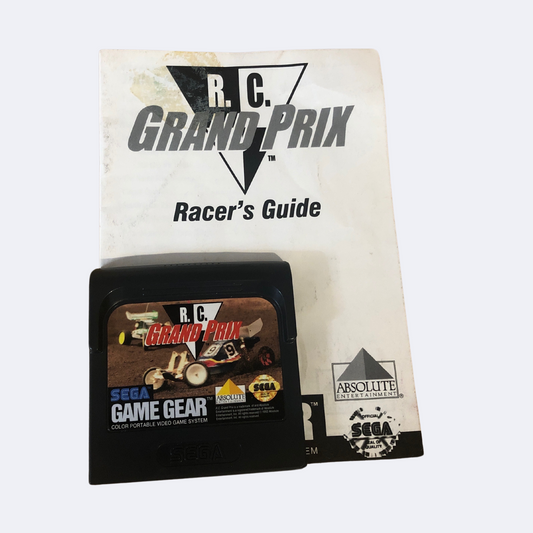 RC Grand Prix - Game Gear Game With Manual