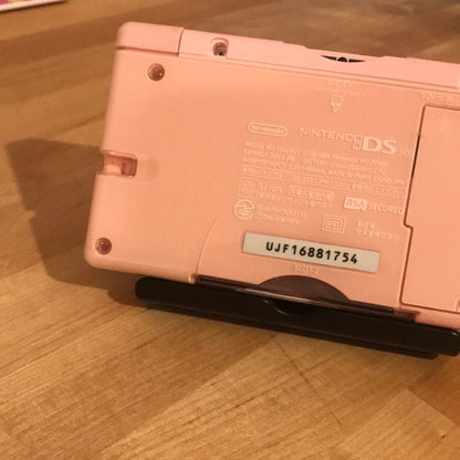 Complete In Box Nintendo DS Lite In Pink JP Region Swapped - Good