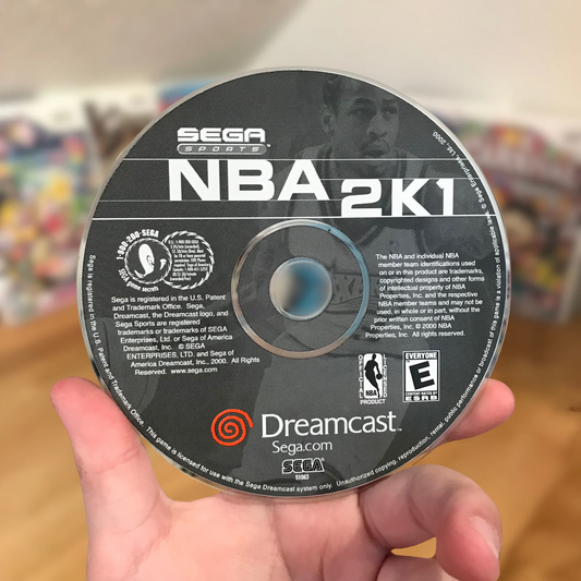 NBA 2K1 - Dreamcast Game