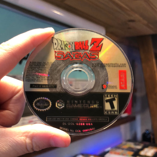 Dragon Ball Z Sagas - GameCube Game